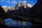 Trango Towers from Urdukas - sunrise