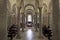 Trani, Italy - Interior of the Cathedral of St. Nicholas The Pilgrim - Cattedrale di San Nicola Pellegrino - at the Piazza Duomo