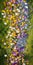 Tranquil Aerial Photography: Vibrant Wild Flowers In Endless Meadow