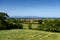 Tranquil English countryside in Worcestershire