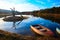 Tranquil fishing boat