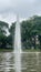 Tranquil Fountain Amidst Serene Waters