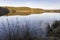 Tranquil Loch Garten and Caledonian Forest at Abernethy in the Highlands of Scotland.