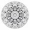 Tranquil Mandala Coloring Page For Adults