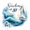 Tranquil Ocean Sailing - 80th Birthday Celebration