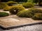 Tranquil office zen garden for relaxation