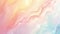 Tranquil pastel banner with swirling colors of pink, orange, blue, resembling soft marbling effect with sparkling