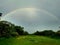 Tranquil Rainbow Scene: Beauty in Nature's Spectrum