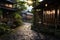 Tranquil scene of the historic city of Kyoto