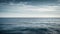 Tranquil seascape backdrop with rippled water generated by AI