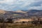 Tranquil Serbian countryside landscape