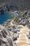 Tranquil St. Nicholas Beach of Symi, Greece