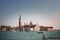 Tranquil Venice Cityscape: Serene View of Iconic Italian City from the Water