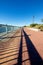 Tranquil view of Pensacola Bay along the boardwalk