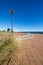 Tranquil view of Pensacola Bay along the boardwalk