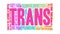 Trans Animated Word Cloud