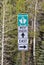 Trans Canada highway sign