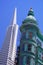 Transamerica Pyramid and Sentinel Tower, San Franc