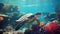 Transcendentalist Sea Turtle: A Vivid Underwater Journey