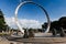 Transcending, a sculpture in Hart Plaza. Detroit