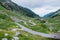 Transfagaras Highway, beautiful landscape of Romania