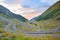 Transfagarasan winding road