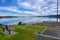 Transfer beach park and amphitheater in Ladysmith, Vancouver Isl