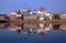 Transfiguration of Jesus Christ Savior Solovetskiy monastery on Solovki islands (Solovetskiy archipelago) in White sea, Russia, UN