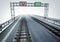 Transform motorway to ecological rail transport