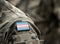 Transgender Pride Flag on military uniform. Integration, Discrimination. Collage