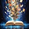 Transition from books to ebooks paper to digital transformation
