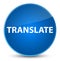 Translate elegant blue round button