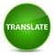 Translate elegant green round button