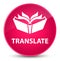 Translate elegant pink round button