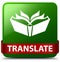 Translate green square button red ribbon in middle