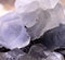 Translucent calcite stone closeup photograph