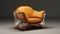 Translucent Layered Armchair With Art Nouveau Organicity