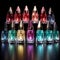 Translucent Nail Polish Bottles with Unique Designs and Beautiful Colors