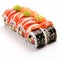 Translucent Sushi: A Delicate Fusion Of Salmon And Cucumber