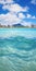 Translucent Water: A Hypnotic Illusion Of Islands And Ocean Waves Over Waikiki Beach