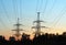 Transmission line towers