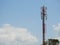Transmitting antenna With blue sky