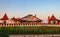 Transnistria, Bendery - March 20, 2024: Hotel restaurant Old Bastion in the fortress