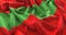 Transnistria Flag Ruffled Beautifully Waving Macro Close-Up Shot