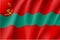 Transnistria national flag vector illustration