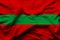 Transnistria realistic flag illustration.