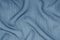 Transparent  blue cloth, textile creative background