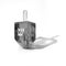 Transparent dreidel in black and white