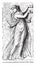 Transparent dress, borghese vase dancer, vintage engraving