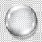 Transparent gray sphere